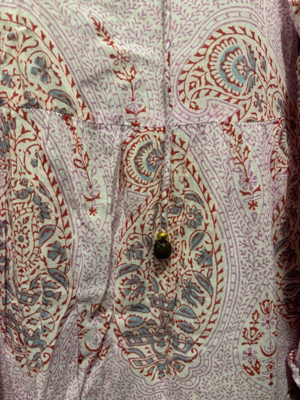 Oliphant Paisley Balloon Sleeve Dress - Picture 2 of 6
